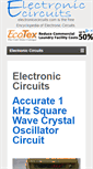 Mobile Screenshot of electronicecircuits.com